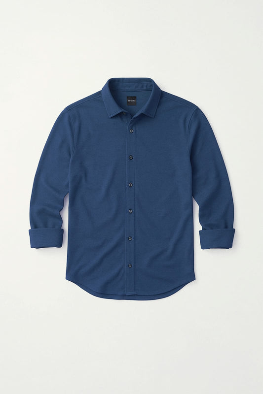 Men’s Classic Blue Full Sleeve Shirt